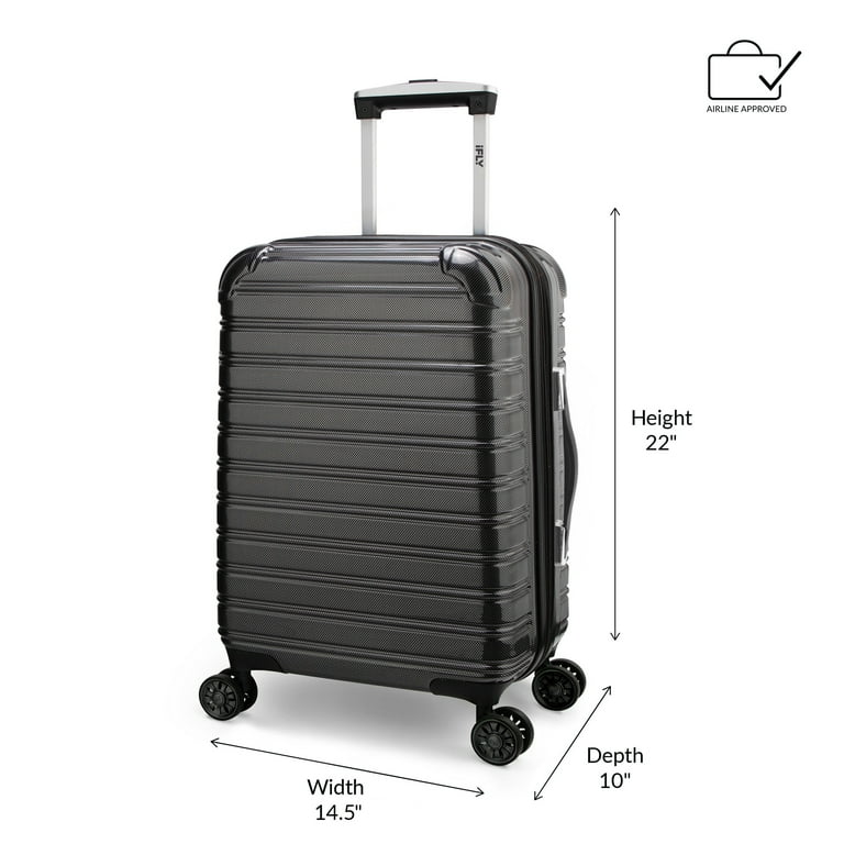 iFLY Hardside Fibertech Luggage 20