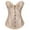 Beige, variant on Zunfeo Corsets for Women Vintage Lace Bustier Tops for Party Wedding Halloween Floral Sexy Tops Shapewear Blue S