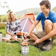 thumbnail image 5 of Rchaud De Camping Pliable Bois, Pole Alcool, Petit Pole Portable En Acier Inoxydable Pour Randonne, 5 of 5