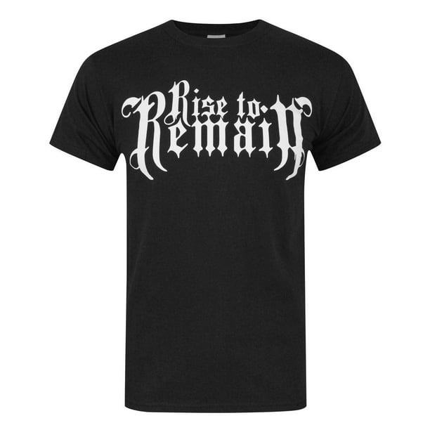 Rise To Remain - Camiseta oficial con logotipo (Negro)