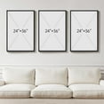 thumbnail image 3 of Neutral Singg Wall Art for Living Room, 3 Piece Modern Canvas Prints Paintings Artwork for Walls-Tan Beige Brown Minimalist Pictures for Living Room Hallway Bedroom Wall Decor, 3 of 6