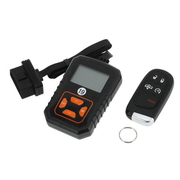 GQ454T Keyless Entry Remote Key Fob Kit DIY Tool Replacement Car Key Kit 5 Button for Ram 1500 2500 3500 Truck 2013-2017