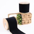 thumbnail image 4 of Cinta decorativa CSZD RIBBON de terciopelo negro, 10 m x 10 cm, 4 of 9