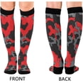 thumbnail image 2 of FREEAMG Camouflage Compression Socks Women Men Long Stocking (20-30mmHg) Travel Knee High Stockings for Athletic Sports,Running,Cycling,Nursing, 2 of 7