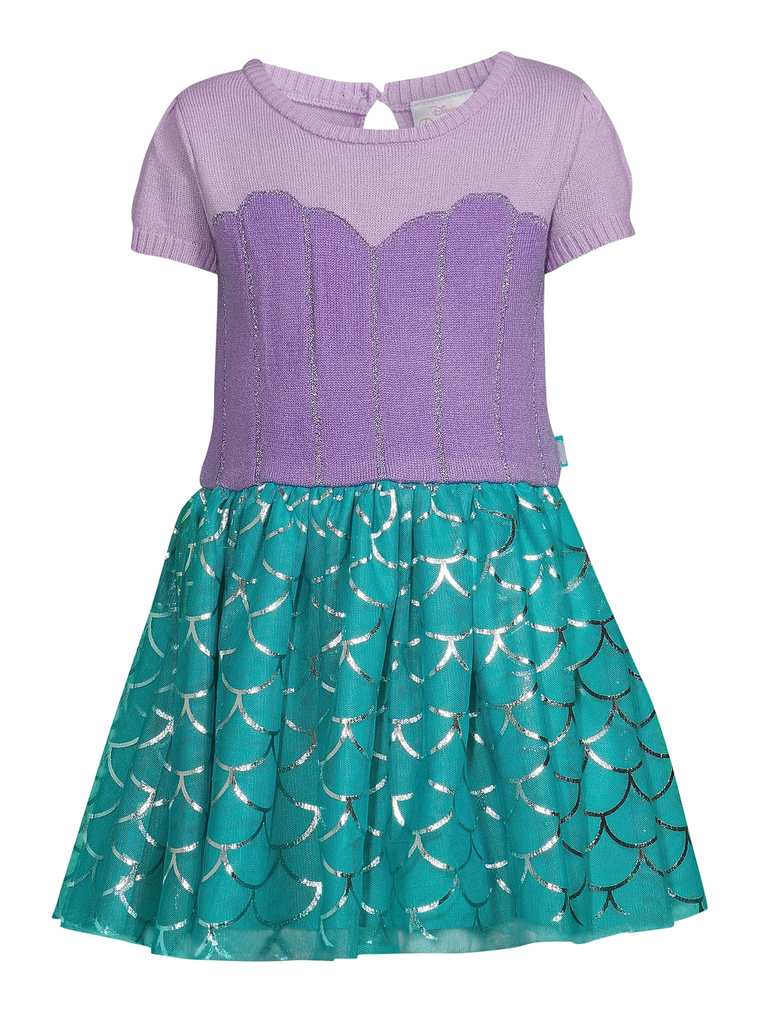Disney Toddler Girls Little Mermaid Cosplay Dress, Sizes 12M-5T
