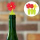 thumbnail image 2 of GOOHOCHY 3 tapones de silicona para botellas de vino, tapón de corcho para botellas de vino, protector de botellas de bebidas., 2 of 8