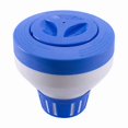 thumbnail image 1 of Flotteur de Piscine Robuste 7 Pouces - Distributeur de Produits Chimiques Sans BPA / Support de Comprimés Chlore/spa à Libération Lente -HK814, 1 of 2