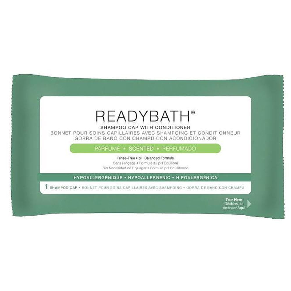 Medline ReadyBath Shampoo Cap with Conditioner Case of 30
