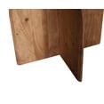 thumbnail image 5 of Bartlett Natural Finished Modern Organic Wood Dining Table, 5 of 7