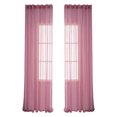 thumbnail image 3 of LCXmlly Blackout Curtain 2Pcs Fine Workmanship Window Gauze Easy to Install Wide Application Polyester Thin Window Decor1658, 3 of 6