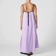 thumbnail image 5 of WILLBEST Robes du Dimanche pour Femmes Robe Maxi Contrastée Bretelles Spaghetti Tenues d'Été Voyage Sans Manches Longues Robes, 5 of 5