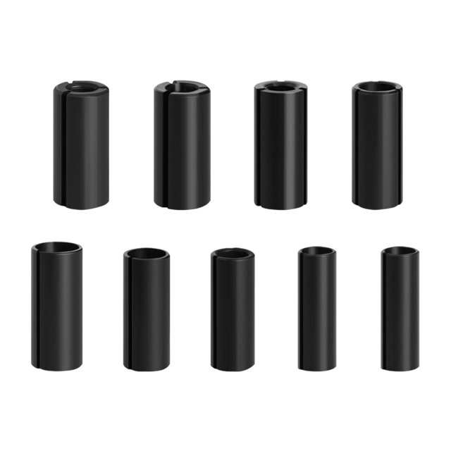 Abrazadera de conversión, adaptadores de pinza de enrutador, aleación, herramientas de manga, juego de accesorios para máquina cortadora de grabado Juego de 9 piezas Baoblaze Convertidor de bits