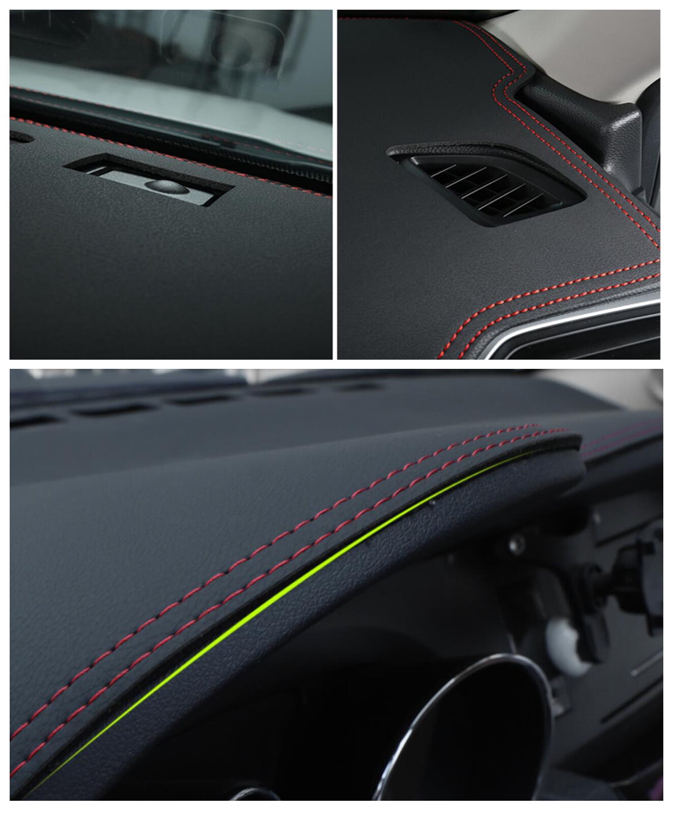 Leather For Lexus IS250 IS350 IS F 2006- 2012 2013 Dash Mat Dashboard Cover Pad