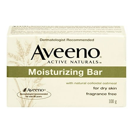 Aveeno Moisturizing Bar with Natural Colloidal Oatmeal for Dry Skin, 3.5