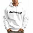 thumbnail image 2 of Men's 100% Cotton California Hoodie 330g Heavy Pocket Hood, 2 of 15
