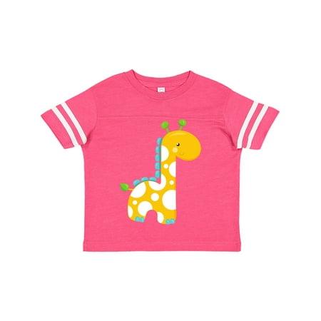 

Inktastic Cute Giraffe Little Giraffe Yellow Giraffe Gift Toddler Boy or Toddler Girl T-Shirt