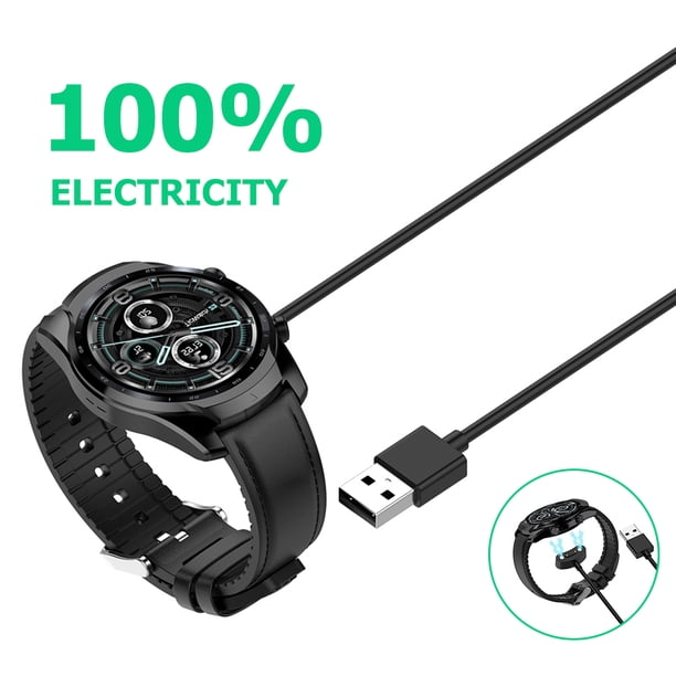 Base De Cargador De Pulsera Inteligente Usb De 1 M Para Base De Carga De Reloj Ticwatch Pro 3