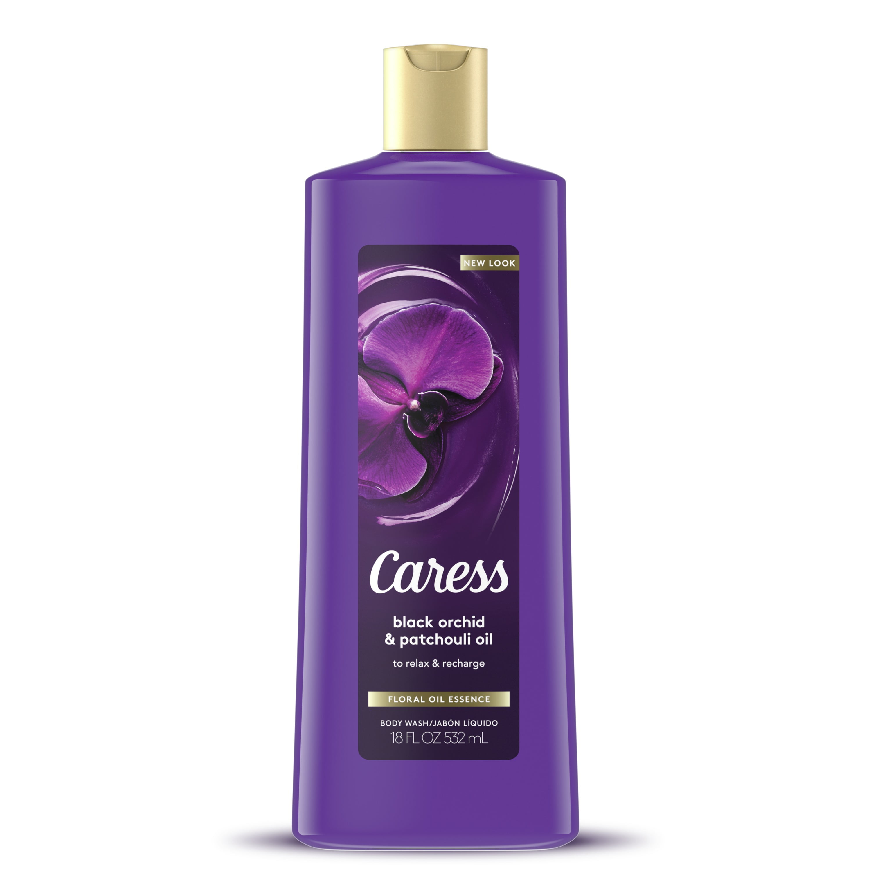 Caress Moisturizing Body Wash Black Orchid & Patchouli Oil 18 oz