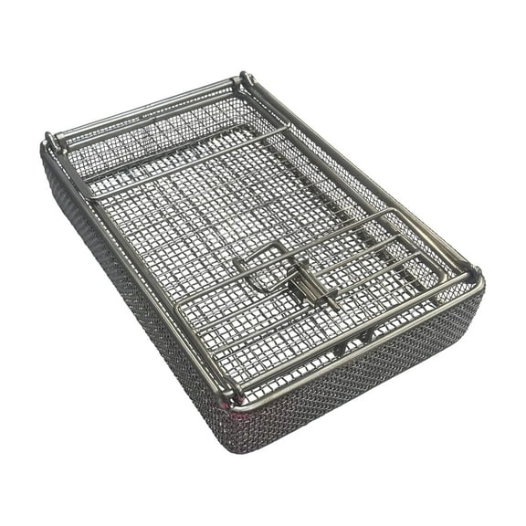 Quality Industries Industrial Basket for Washing Parts - Stainless Steel