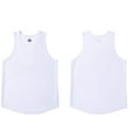 thumbnail image 3 of Mlzmgr Mens Running Tank Tops Breathable Workout Sleeveless Tops Loose Lightweight Tee Solid Color, 3 of 3