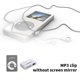 thumbnail image 3 of Kearding Mini reproductor de MP3 con superficie de espejo con Clip, dispositivo de reproducción de música portátil con carga USB, Electrónica Blanco, 3 of 6
