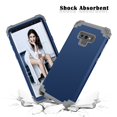 thumbnail image 4 of JTCASES for Samsung Galaxy Note 9 Case, Drop Resistant Corners, Wireless Charging, Heavy Duty Shockproof Hybrid Hard PC Bumper, Camera Protection, Skin-feel Anti-scratch Tough Cover, Darkblue, 4 of 9