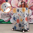 thumbnail image 4 of Pioneer Flower Floral Print Pattern Luggage Cover Fashion Suitcase Cover Baggage Covers Fit 25-28 Inch Luggage (Go Travel), 4 of 5