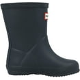 thumbnail image 3 of Hunter Toddlers Original First Classic Rain Boots, Navy Blue,8 M US, 3 of 8