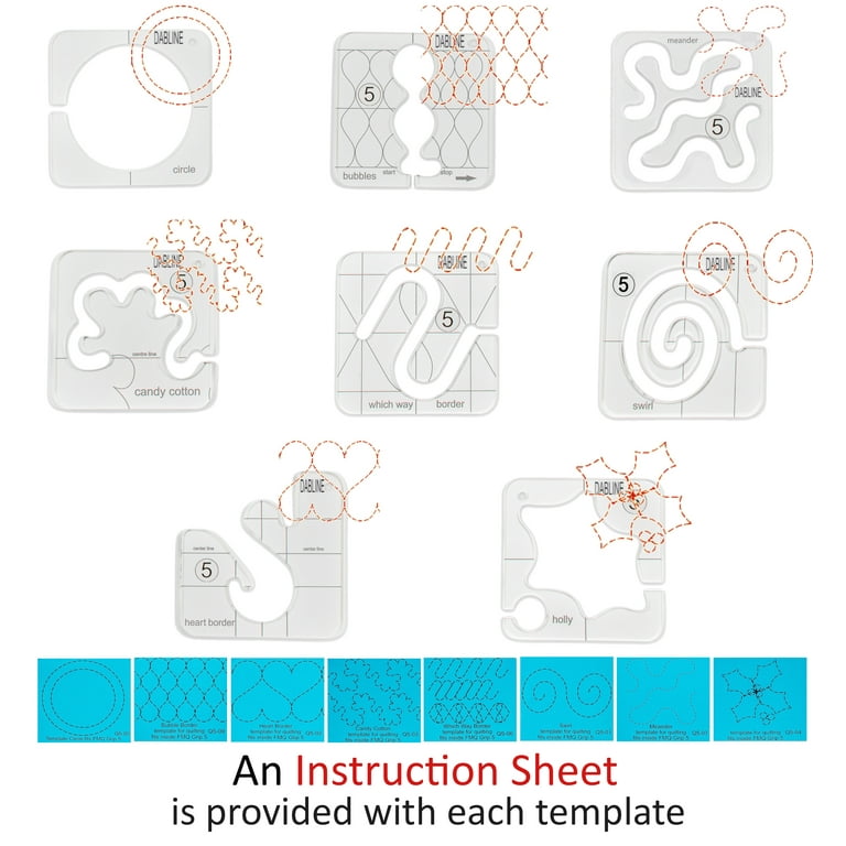 Quilting templates 2024
