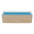 thumbnail image 1 of Divisores de de silicona de jabón de acrílico Caja de para herramienta de fabricación de jabón de bricoje Azul Macarena Molde de pan de jabón de silicona, 1 of 6