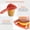 Red+Transparent, variant on Generic Jar Opener for Weak Hands & Seniors with Arthritis, Handheld Manual Lid Opener, Effortlessly Opens Stubborn Screw Lids & Bottle Caps, 304 Stainless Steel Heavy Duty Kitchen Gadget, Blue