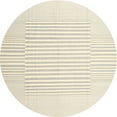 thumbnail image 1 of Ahgly Company Machine Washable Indoor Round Contemporary Peach Beige Area Rugs, 9' Round, 1 of 7
