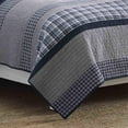 thumbnail image 3 of Colcha Nautica Adelson de algodón azul reversible, tamaño queen, 230 x 230 cm, 3 of 7