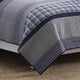 thumbnail image 3 of Colcha Nautica Adelson de algodón azul reversible tamaño king, 3 of 7