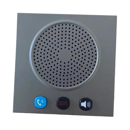 TOOYFUL Cordless Call Button Bed Alarm System for Home Security Caregiver Pager Emergency Call Device for House Hospital School Gray