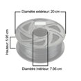 thumbnail image 3 of CloneBox 03428 1.75mm PLA 3D Printer Filament 1kg Black, 3 of 5