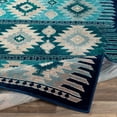 thumbnail image 4 of Mark&Day Area Rugs, 9x13 Arizona Rustic Aqua Area Rug (8'10" x 12'10"), 4 of 6