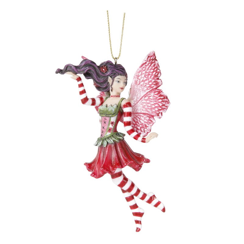 Pacific Giftware Poinsettia Fairy Hanging Ornament Amy Brown Holiday — free download