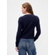 thumbnail image 2 of Suéter GAP Cashsoft de Cuello Redondo Azul Marino Talle XXL, 2 of 4
