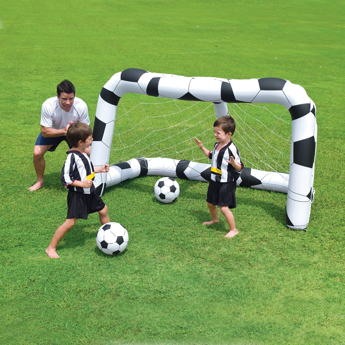 Bestway Inflatable Soccer Goal and Balls
