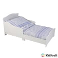 thumbnail image 3 of KidKraft Nantucket Wooden Toddler Bed with Side Rails, White, 3 of 7