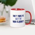 thumbnail image 3 of CafePress - Bass Clarinet Mug - 11 oz Ceramic Mug - Novelty Coffee Tea Cup, 3 of 4