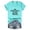 Mint Green, variant on Not Friendly Do Not Touch Shirt for Women Summer Short Sleeve V Neck Casual Graphic Tees
