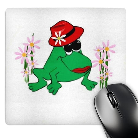 3dRose  Frogette Red Hat  MousePad price history on PriceWatchPro