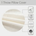 thumbnail image 6 of Erosebridal 3D Deer Cushion Cover 22x22 Inch Elk Antler Throw Pillow Cover Tree Jungle Branch Pillow Cover Woodland Safari Animal Decorative Pillow Cover Reversible Soft Bedroom Decor, 6 of 6
