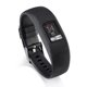 thumbnail image 2 of Correa de pulsera de silicona para reloj Garmin VivoFit 4 (negro L), 2 of 4