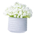 thumbnail image 3 of Gypsophila Flores Artificiales Pequeña Planta Falsa Centro de Mesa Decorativo Mini Blanco, 3 of 9