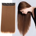 thumbnail image 1 of CYC Clip In Hair Extensions As Human Hair Extension Curly Wavy Straight Hairpieces For Woman, 1 of 5
