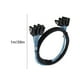 thumbnail image 4 of Cable de disco duro aleatorio de color Cable de 7 pines SATA a SATA 3.0 Cable de datos de alta velocidad de transmisión de datos de 6 Ghps, 4 cabezales, 1 m Inevent EL002450-04, 4 of 7