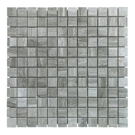 Decorative Stone Mosaic Tile for Floor or Walls (4 Pack) - Walmart.com